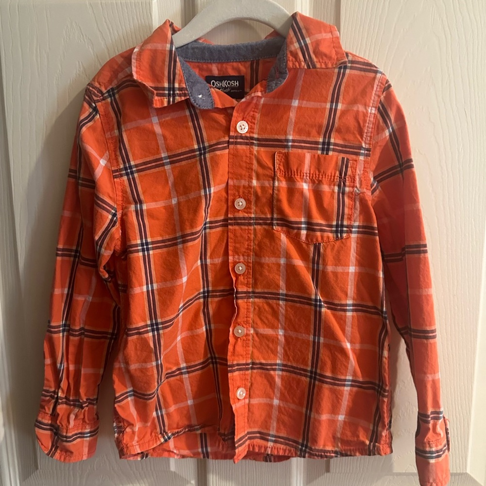 OshKosh B'gosh Vibrant Orange Shirt